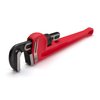 Steelman 18Inch HeavyDuty Cast Iron Straight Handle Pipe Wrench 60881